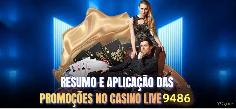 Cassino ao vivo da 077game com dealers reais